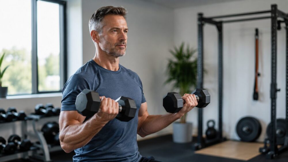 Fitte volwassene traint met halters – krachttraining na je veertigste, Spine Clinics