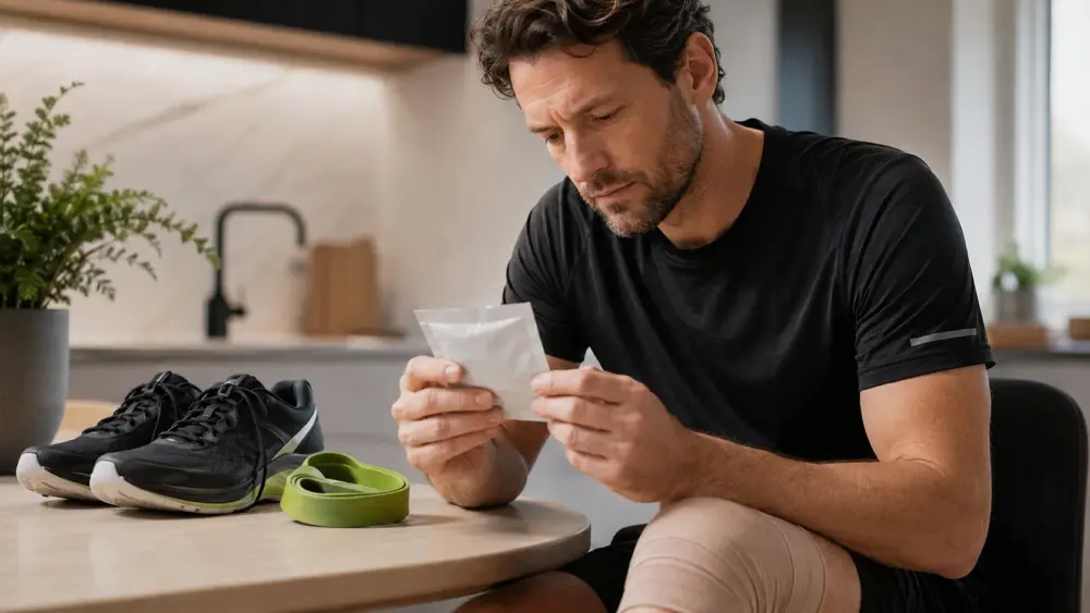 Ontstekingsremmers naast een sportblessure en herstelmateriaal