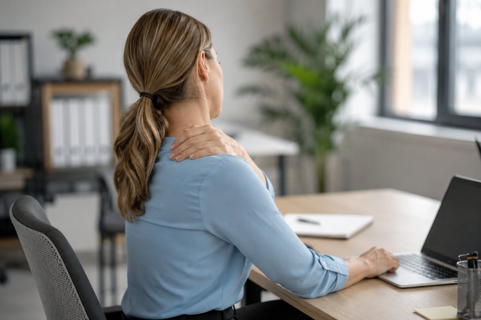 Pijn tussen de schouderbladen Spine Clinics