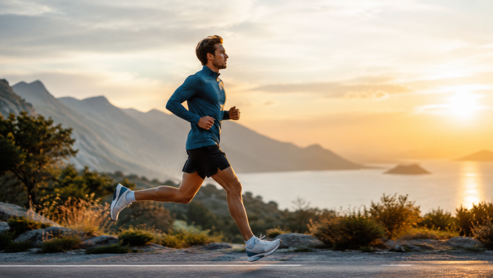 Hardloper in beweging — chiropractie en sportzorg bij Spine Clinics